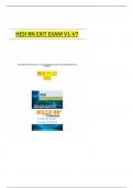 HESI RN EXIT EXAM V3 2023 &lpar;&plus;900 score&excl;&rpar;