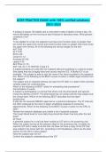 ACRP PRACTICE EXAM-with 100&percnt; verified solutions-2023-2024