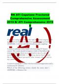 RN ATI Capstone  Comprehensive Assessment 2019 B/ ATI Comprehensive 2019 B