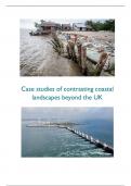 AQA Geography A level: Case studies of contrasting coastal landscapes beyond the UK