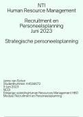Voorbeeld module recruitment en personeelsplanning ncoi 2023 - Geslaagd (8)