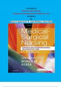 Test Bank - Medical-Surgical Nursing  Concepts for Interprofessional Collaborative Care  9th Edition By Donna D. Ignatavicius, M. Linda Workman, Cherie Rebar | Chapter 1 – 74, Complete Guide 2023|