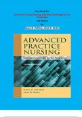 Test Bank - Advanced Practice Nursing: Essential Knowledge for the Profession  3rd Edition By Susan M. DeNisco, Anne M. Barker | All Chapters, Complete Guide 2023|