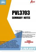 PVL3703 Summary Notes