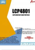 LCP4801 Supplementary Exam Portfolio