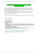 WGU C785 OA Biochem Final Exam / 2ND OA Readiness Check