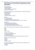Vet Science Final Exam Questions And Answers&period;