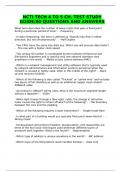 NCTI TECH 4 TO 5 CH&period; TEST STUDY GUIDE&sol;80 QUESTIONS AND ANSWERS