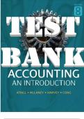 TEST BANK for Accounting: An Introduction. 8th Edition by Atrill, McLane, Hayrvey & Cong. ISBN-13 978-1488625695. (Complete 14 Chapters).