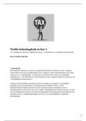 Uitleg + oefenopgaves met uitwerkingen belastingdruk box 1