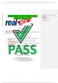 TEXAS REAL ESTATE EXAM LATEST UPDATE 2023-2024
