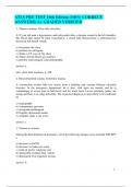 ATLS PRE TEST 10th Edition &lpar;100&percnt; CORRECT ANSWERS&rpar; A&plus; GRADED VERIFIED