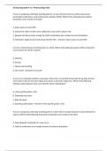 ATI Pharmacology Practice Test  With Solutions 2023 update&period; 