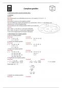Samenvatting - Wiskunde 'Module 9; complexe getallen' GO! Onderwijs