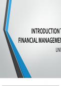 This documents comes in handy for students majoring in finance