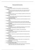Measuring Global Interactions Higher Level IB Geography Final Exam Study Guide