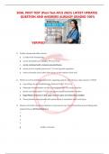 SOAL POST TEST &lbrace;Post-Test-ATLS 2023&rcub; LATEST UPDATES  QUESTION AND ANSWERS ALREADY GRADED 100&percnt;  VERIFIED &period;   