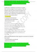 Nursing MED SURG guide Questions & Answers best exam solution guaranteed success latest download2022&sol;2023 GRADED A&plus;