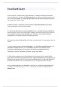 Hesi Exit Exam 2023 WITH LATEST UPDATE