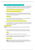 MED SURGE Respiratory ATI&period;