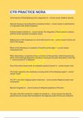 CTR PRACTICE NCRA&vert;2023 LATEST UPDATE&vert;GUARANTEED SUCCESS