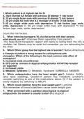 PMHNP certification Exam 2022&lpar;Actual test verified A&plus;&rpar;&period;