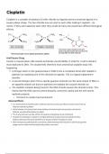 Chemistry Alevel Unit 3.3.13 - Cisplatin Notes