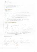 AQA A level chemistry kinetics full revision notes