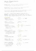 AQA A level chemistry intro to organic chemistry revision notes