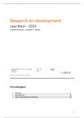 Onderzoeksverslag + marcomplan Research en Development  - Creative Business - Saxion 2023