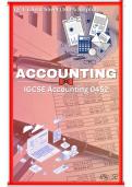 Package Deal!!  IGCSE Accounting 0452 (Notes and Cheat Sheets) 