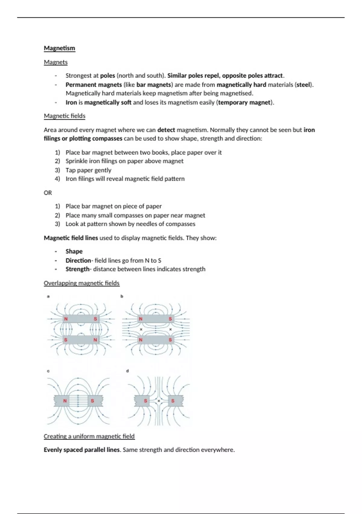 Pearson Edexcel IGCSE Physics Summary Notes and