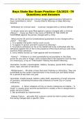 BOYS STATE BAR EXAMS