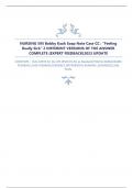 NURSING 595 Bobby Kauk Soap Note Case CC &colon; &OpenCurlyDoubleQuote;Feeling  Really Sick&rdquo; 2 DIFFERENT VERSIONS OF THE ANSWER  COMPLETE &lpar;EXPERT FEEDBACK&rpar;2023 UPDATE