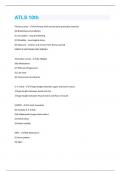 ATLS Exams with complete solution &semi; everything you need