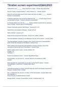 Titration screen experiment&lpar;Q&A&rpar;2023
