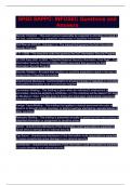SP&emacr;D SAPPC&colon; INFOSEC &vert; Questions & Answers &vert; Correctly Answered