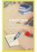 IGCSE First Language English 0500 Cheat Sheet
