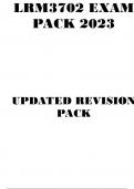 LRM3702 EXAM PACK 2023