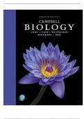 Test Bank for Campbell Biology 12th Edition / All Chapters 1-56 / Full Complete 2022 - 2023