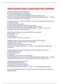 MOCK BOARD EXAM 3 QUESTIONS AND ANSWERS