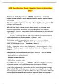DCF Certification - Health&comma; Safety & Nutrition 2023
