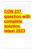 CON 237 DAU QUESTIONS AND ANSWERS 100&percnt; CORRECT