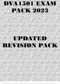 DVA1501 EXAM PACK 2023