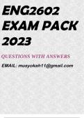 ENG2602 EXAM PACK 2023