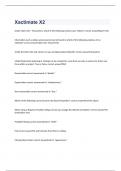 Xactimate X2 exam 2023 with 100&percnt; correct answers
