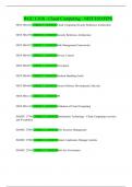 WGU C838 - Cloud Computing - NIST&sol;ISO&sol;FIPS 
