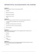 NRNP6675 FINAL EXAM QUESTIONS AND ANSWERS&period;