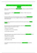 TREC Home Inspector Exam Questions with correct answers