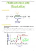 OCR A-Level Biology 5.6.1 Photosynthesis and Respiration